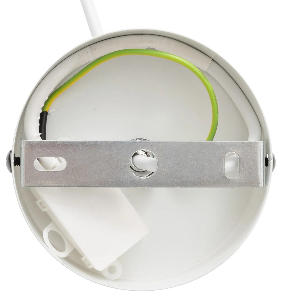 Lampa sufitowa TOBIE z bawełnianym kloszem, Ø 35 cm