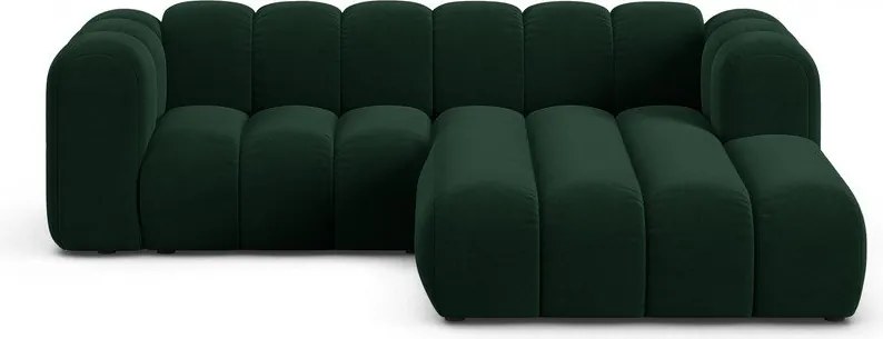 Ciemnozielony narożnik (prawostronny) Lupine – Micadoni Home