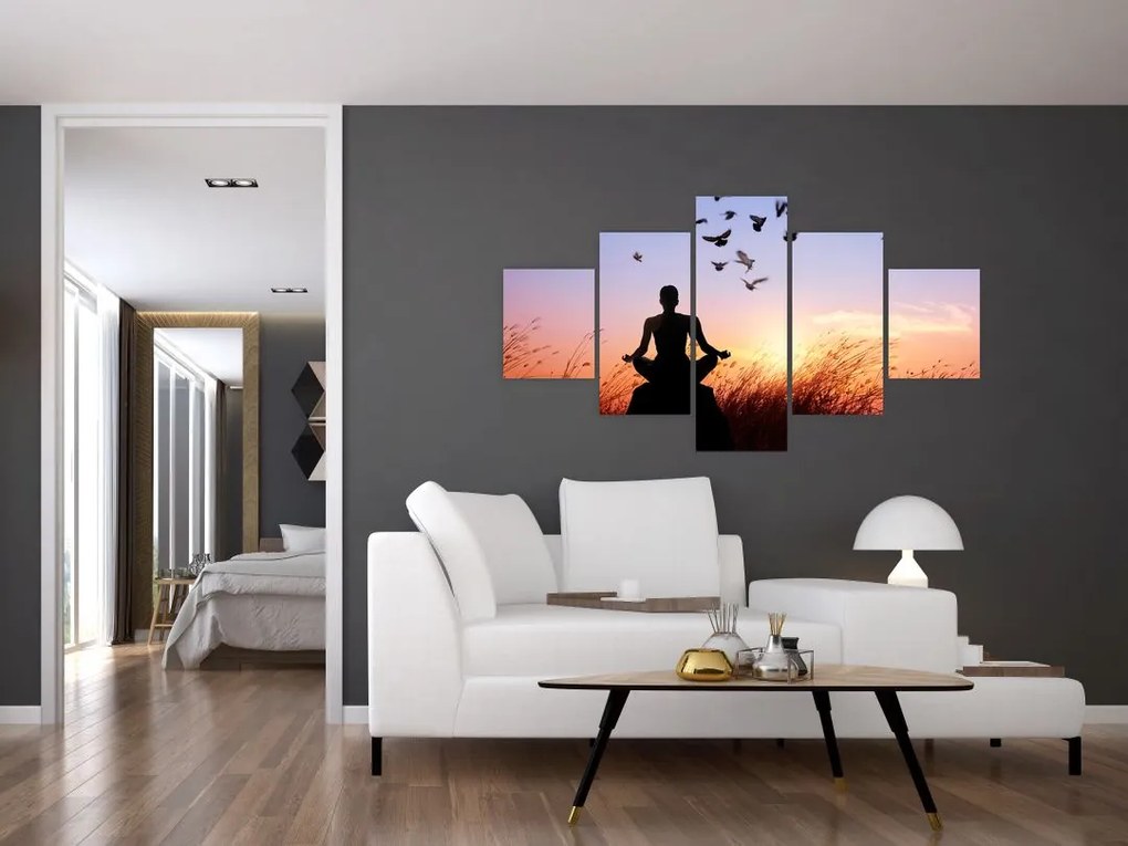 Obraz - Medytacja (125x70 cm)