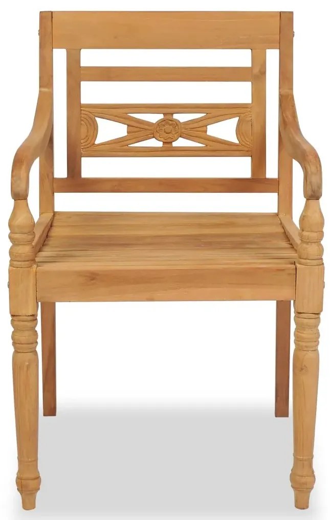 Zestaw drewnianych krzeseł ogrodowych R9-H64