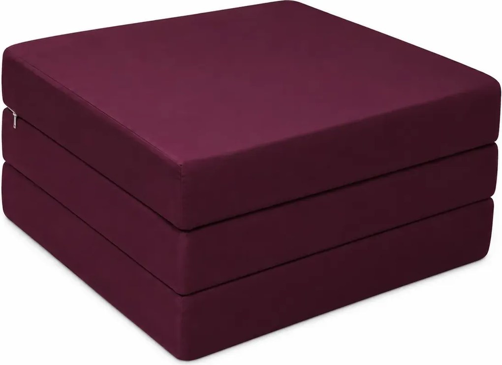 Materac 180/60 + Torba składany turystyczny tkanina Welur : Kolor tkaniny - VELVET - MG02, Rozmiar - 180/60/15, Typ tkaniny - Velvet