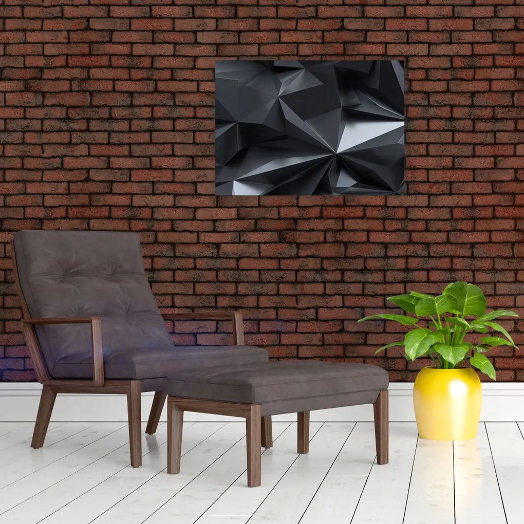 Obraz - Abstrakcja geometryczna (70x50 cm)