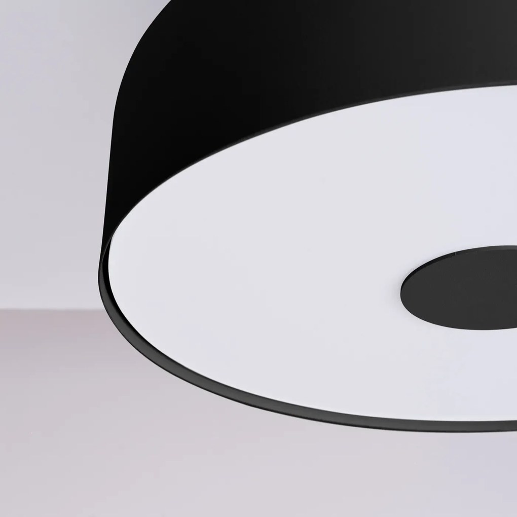 Plafon OMIQ czarny mat SOLLUX  LIGHTING