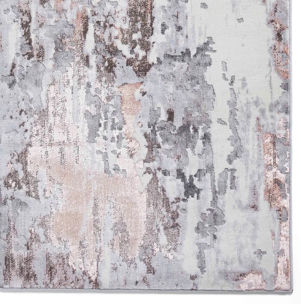 Szaro-różowy dywan Think Rugs Apollo, 160x220 cm