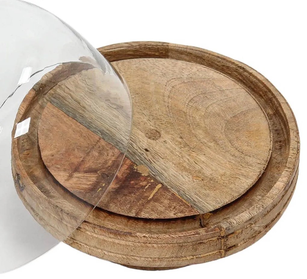 Patera na ciasto z drewna mango, Ø 19 cm