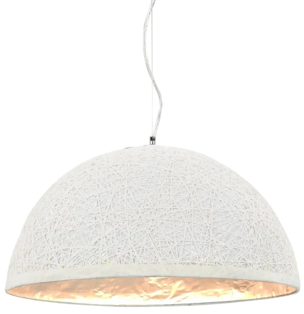 Biało-srebrna lampa wisząca w stylu skandynawskim - EX110 B6-N53