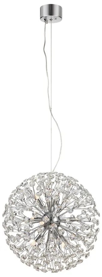 Lampa wisząca w kolorze srebra ø 50 cm Bolid – Markslöjd