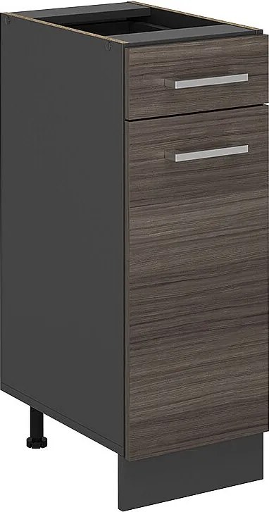 Szafka dolna do kuchni szlachetna szarość 30x46x81.6 r-line