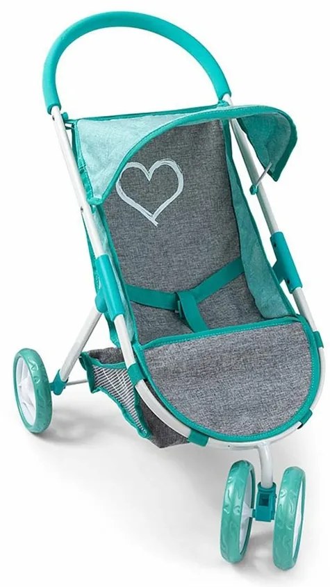 Milly Mally Dziecięcy wózek golfowy dla lalek Susie Prestige, turkusowy