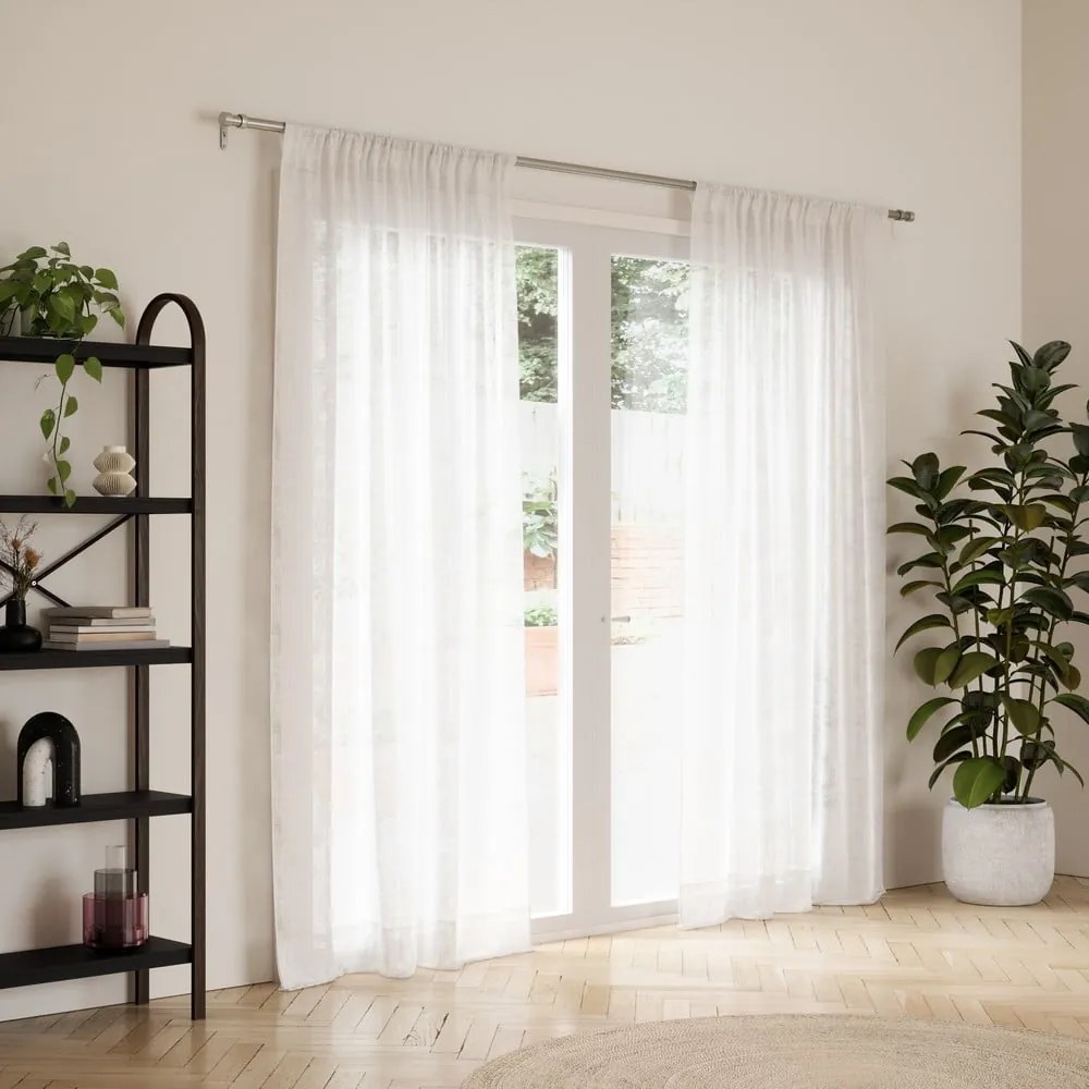 Regulowany karnisz ze stali nierdzewnej 168 - 305 cm Cappa – Umbra