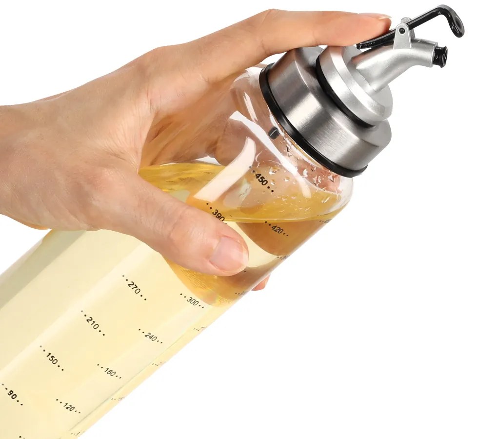 Butelka na oliwę lub ocet ESSENTIALS z dozownikiem, 500 ml