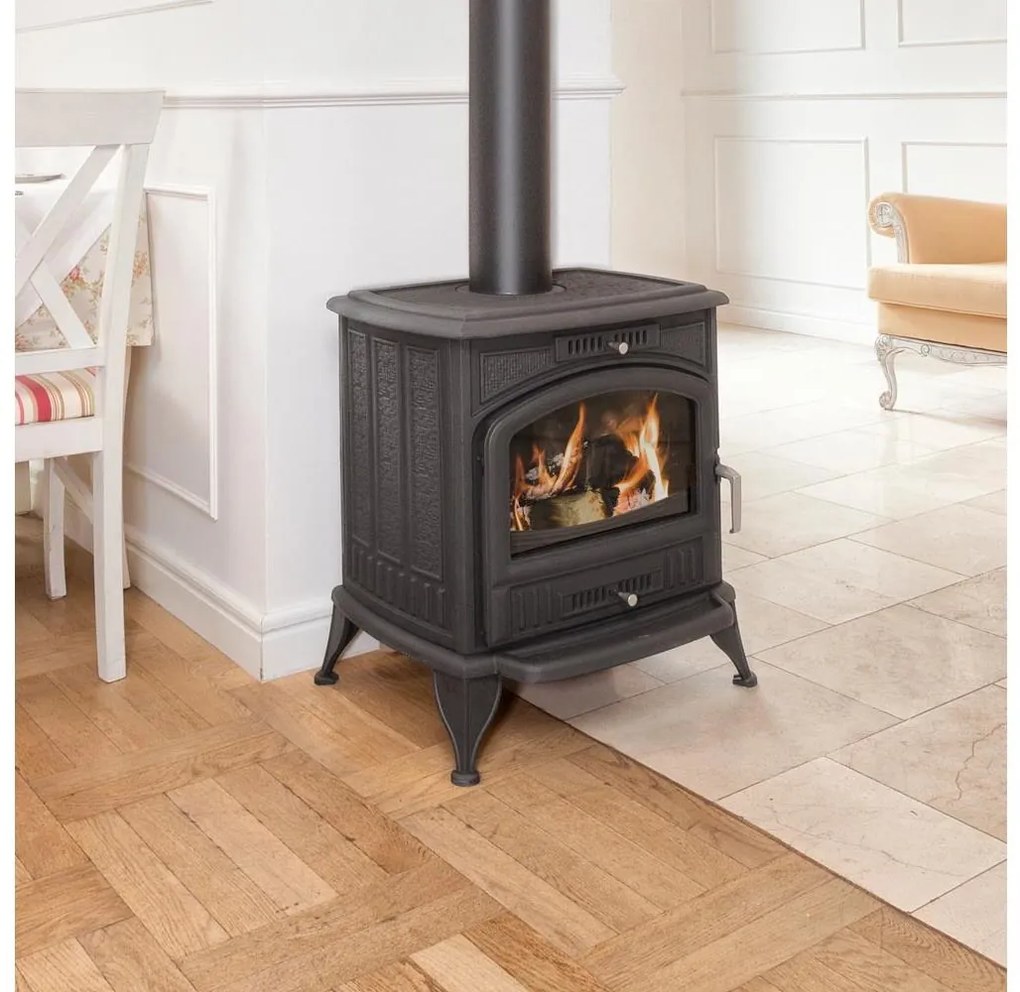 Kratki KOZA/K6/150 - Żeliwne piecyki kominkowe 8kW, pr. 150mm