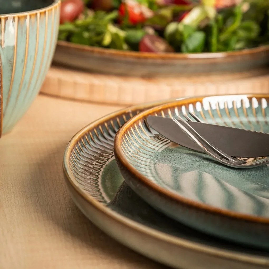 Altom Zestaw 2 talerzy deserowych Reactive Sage 20,5 cm