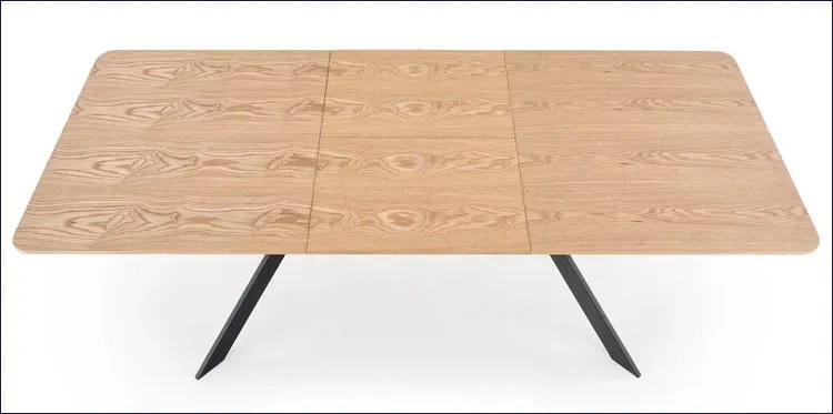 Prostokątny stół rozkładany w stylu loftowym - Niclos