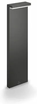 Philips Bustan UltraEfficient zewnętrzna lampasłupkowa LED 3,8 W 2700 K 82 cm, antracyt