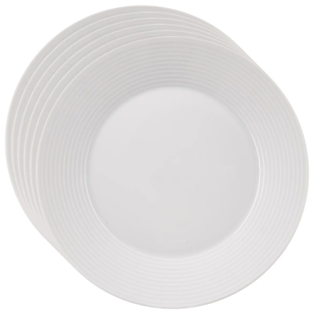 Orion Zestaw porcelanowych talerzy deserowych Monaline 6 szt., 19 cm
