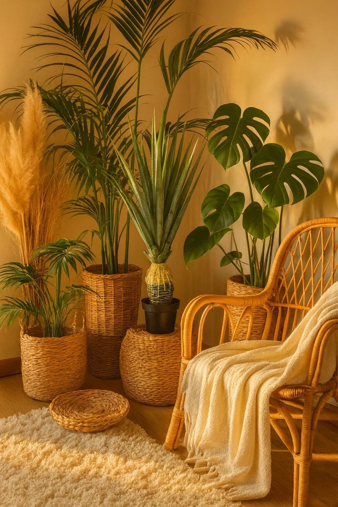 Agawa Sztuczna Roślina w Doniczce Aloes 120 cm Nowoczesna Dekoracja Do Domu i Biura o Realistycznych Zielonych Liściach