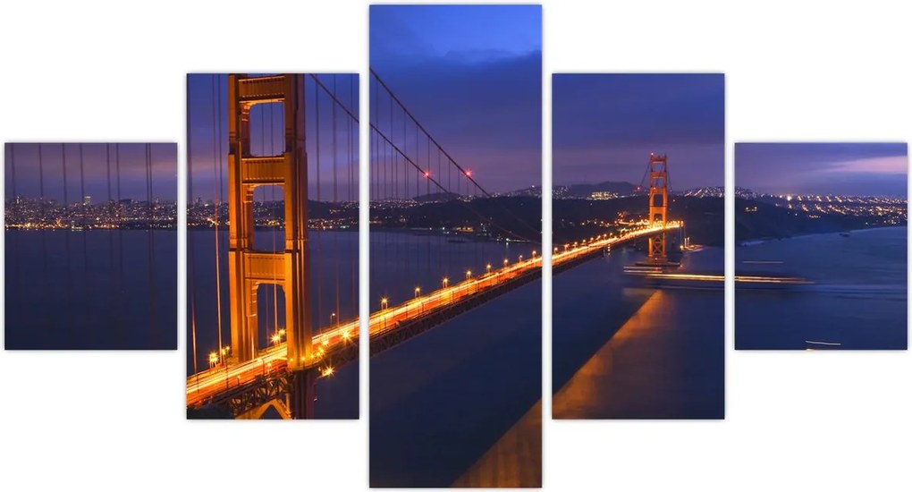 Obraz - Most Golden Gate (125x70 cm)