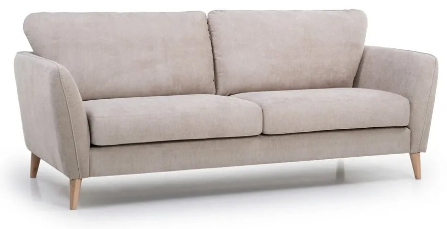 Beżowa sofa Scandic Paris, 206 cm