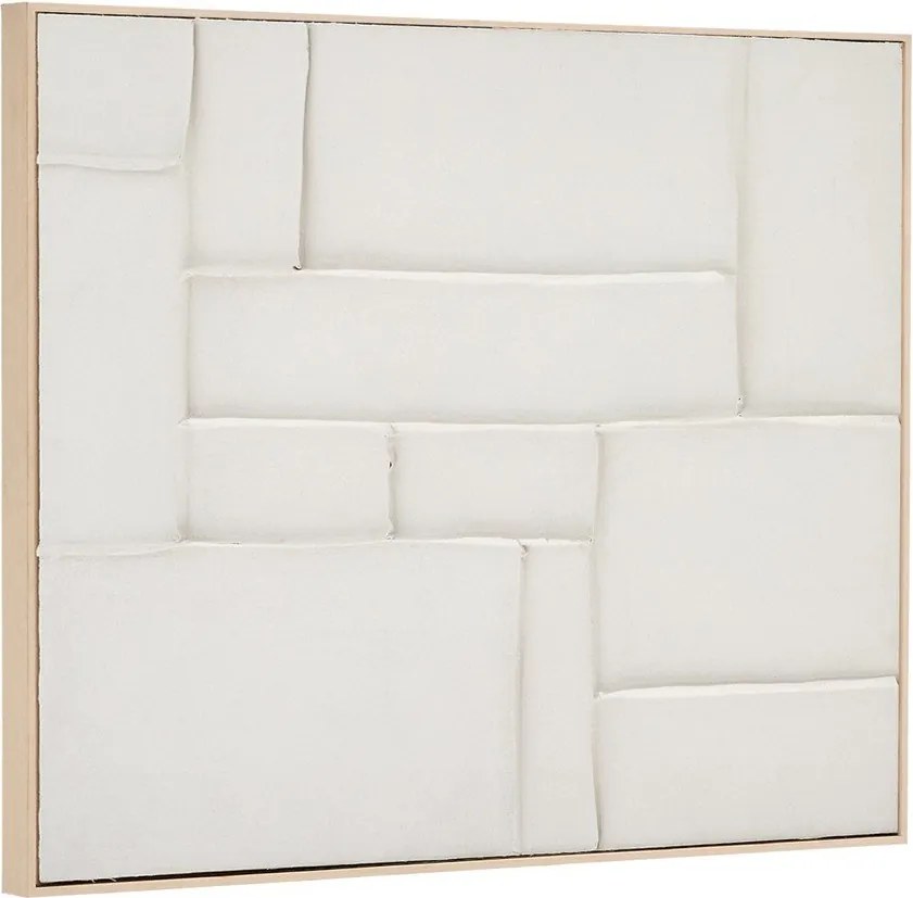 Ręcznie malowany/3D obraz z ramą w zestawie/na płótnie 80x100 cm Klis – Kave Home