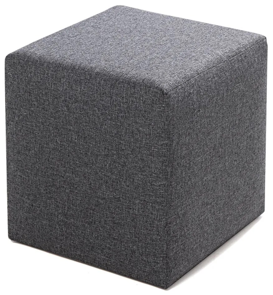 Stołek Kare Pouf Szary