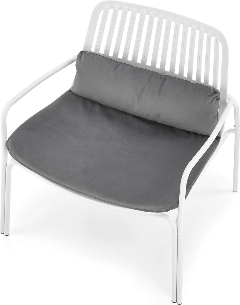 Fotel do ogrodu Melby z poduchą