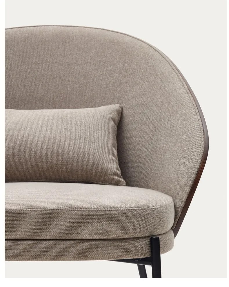 Jasnobrązowy fotel Eamy – Kave Home