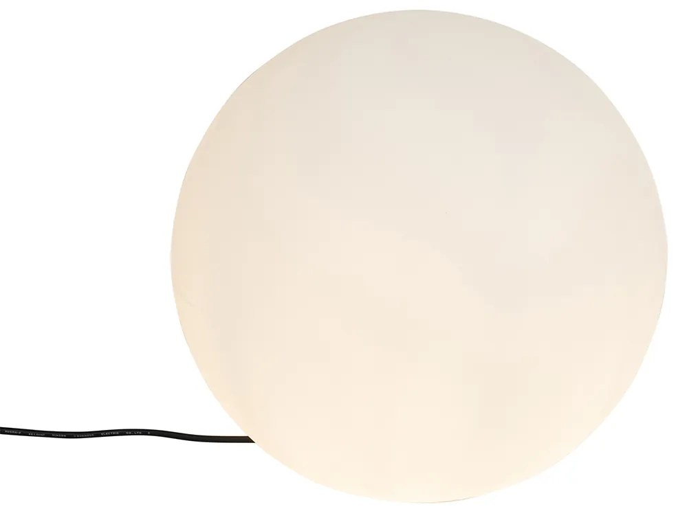 Zewnetrzna Inteligentna lampa zewnętrzna biała 45 cm IP65 w komplecie z LED - Nura Nowoczesny Oswietlenie zewnetrzne
