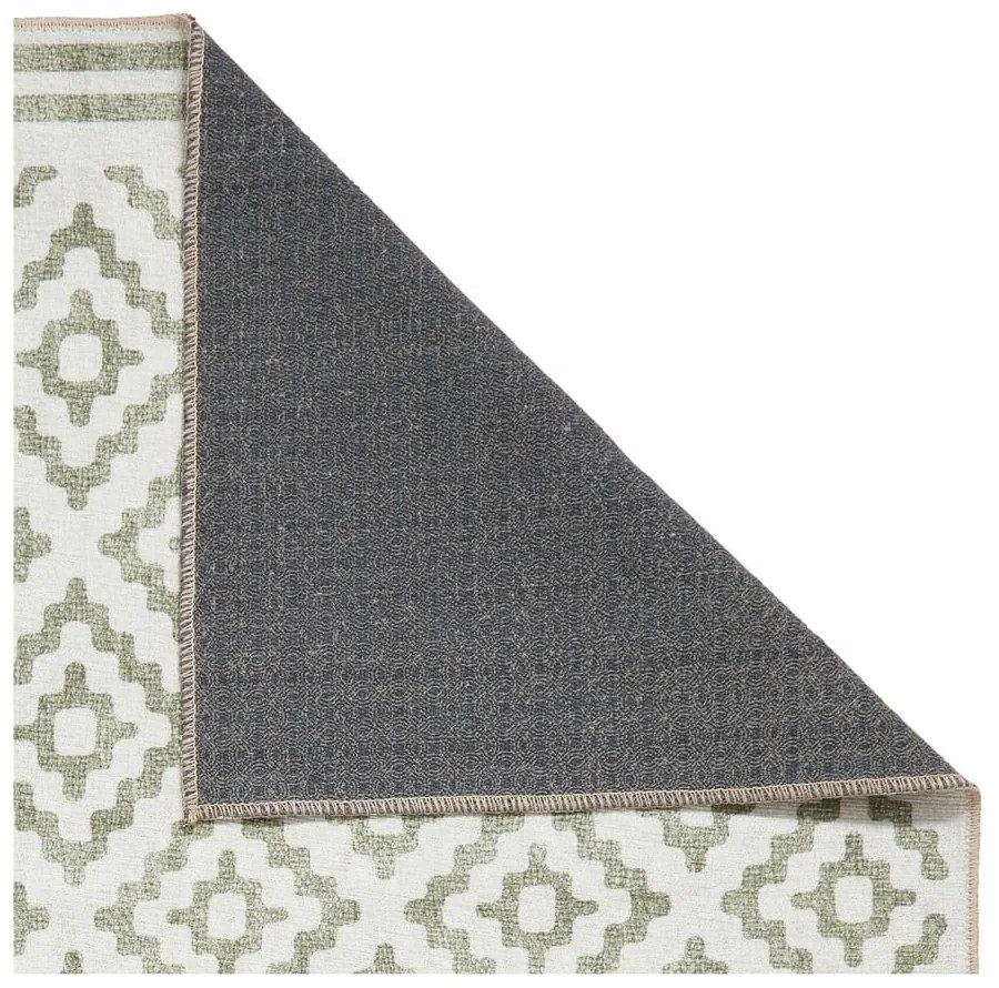 Zielony chodnik odpowiedni do prania 61x170 cm Coral Green – Think Rugs