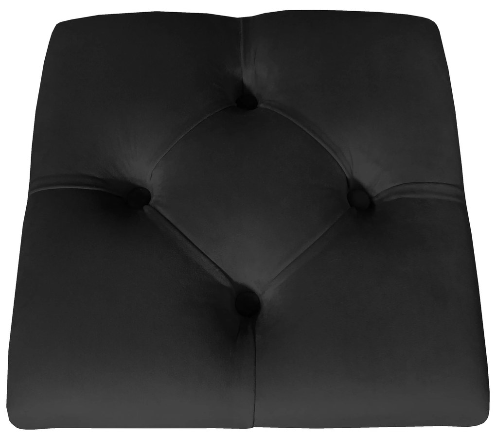 Pufa CHESTERFIELD LOFT ławka podnóżek metal MG19