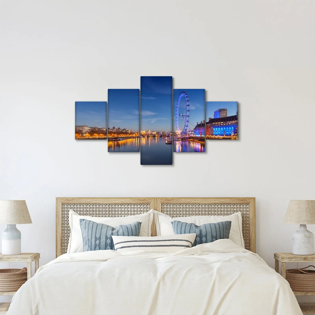 Obraz London Eye (125x70 cm)