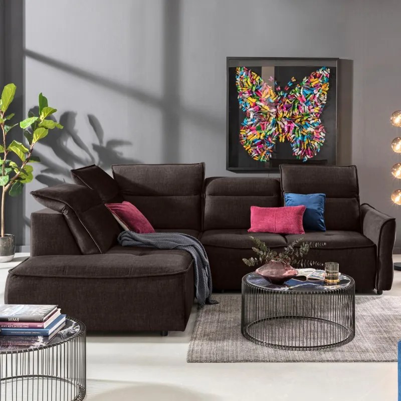 Narożnik MURILLO L z elektryczną regulacją siedziska WERSAL