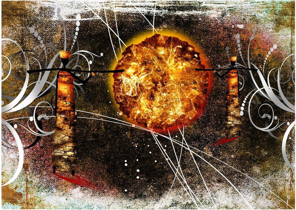 Obraz malarstwa z epoki starożytnej (70x50 cm)