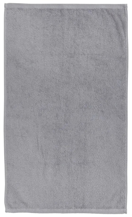 Szary bawełniany ręcznik szybkoschnący/frotte 50x85 cm Quick Dry – Catherine Lansfield