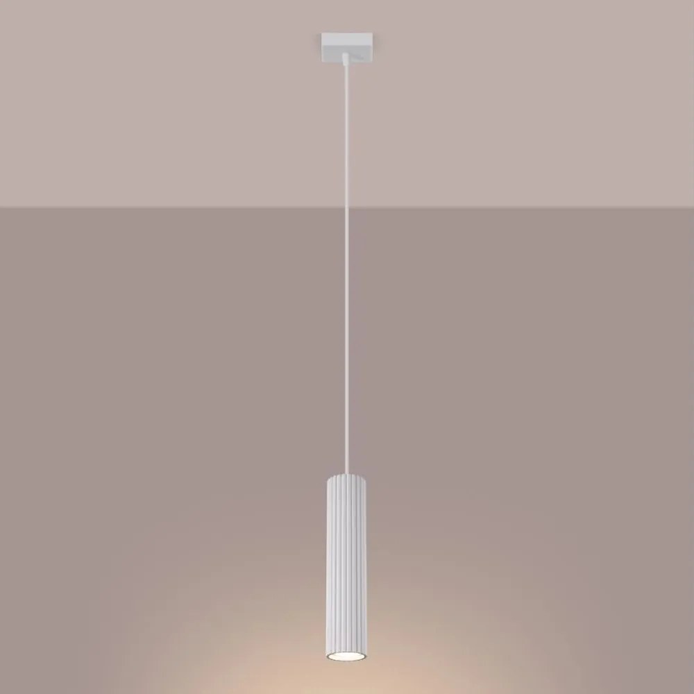 Brilagi - Żyrandol LED na lince CRESTO 1xGU10/10W/230V biały