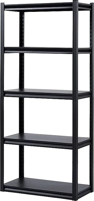 Metalowe Regały Garażowe SucceBuy 41 cm G x 81 cm W x 183 cm W 5-Poziomowe Regały Garażowe
