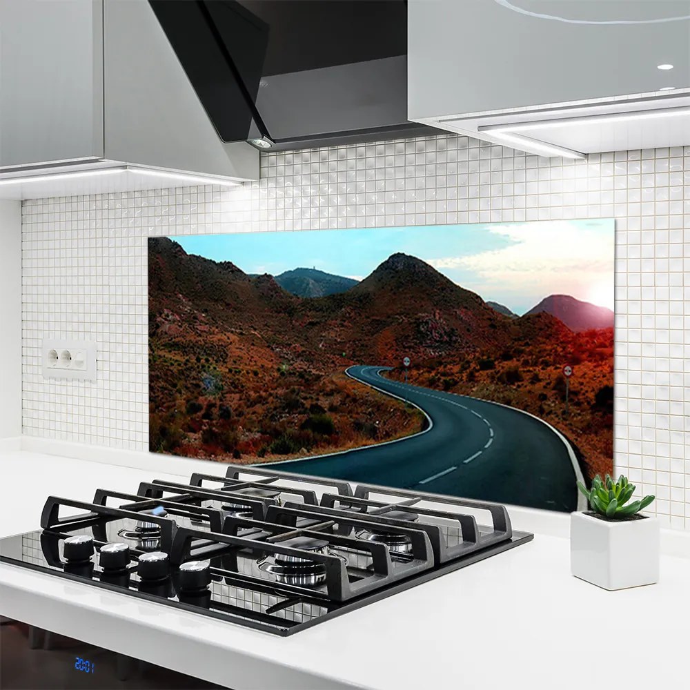 Panel Szklany Szlak przez Pustynne Góry