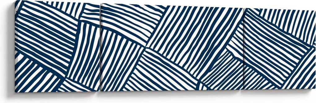 Obraz - linia 3D (170x50 cm)