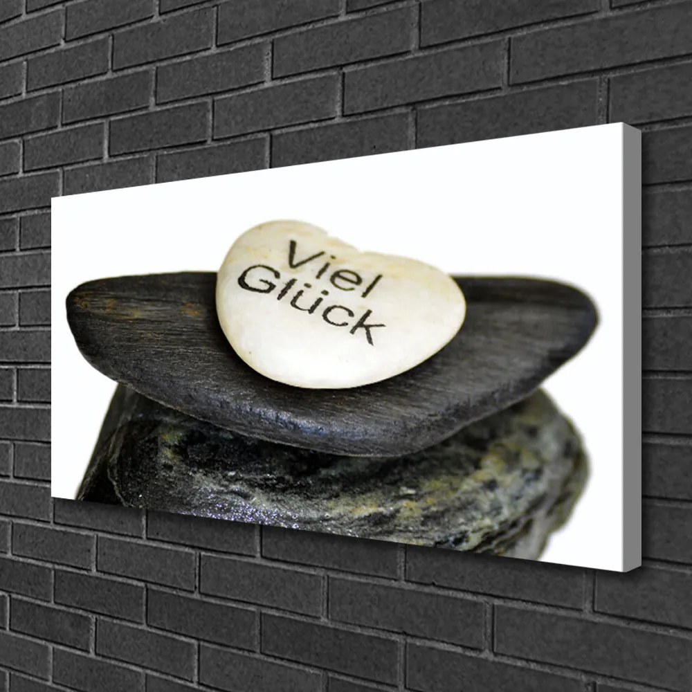 Obraz drukowany na płótnie Artystyczny Układ Kamieni