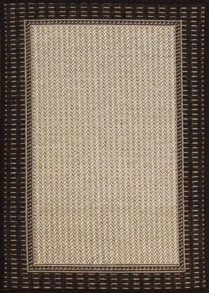 Dywan Natura PT Ramka beżowy 120x160 Prostokąt