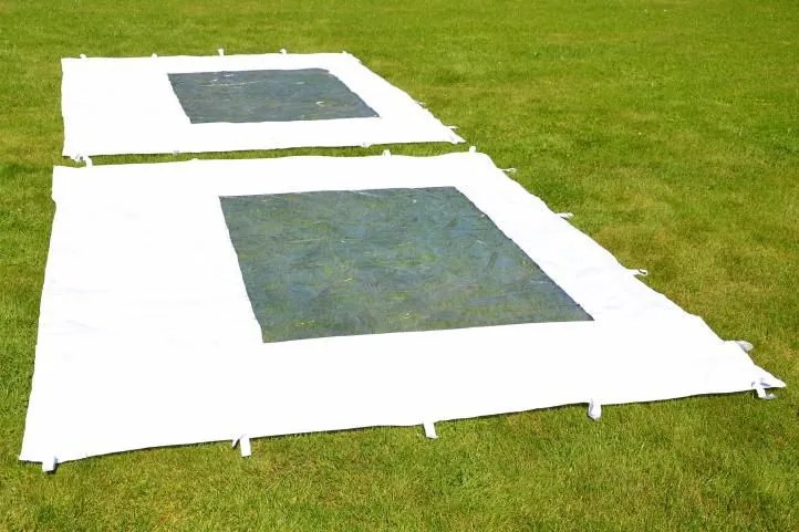 Pawilon ogrodowy Garth rozkładany 3 x 3 m - biały, 4 ściany