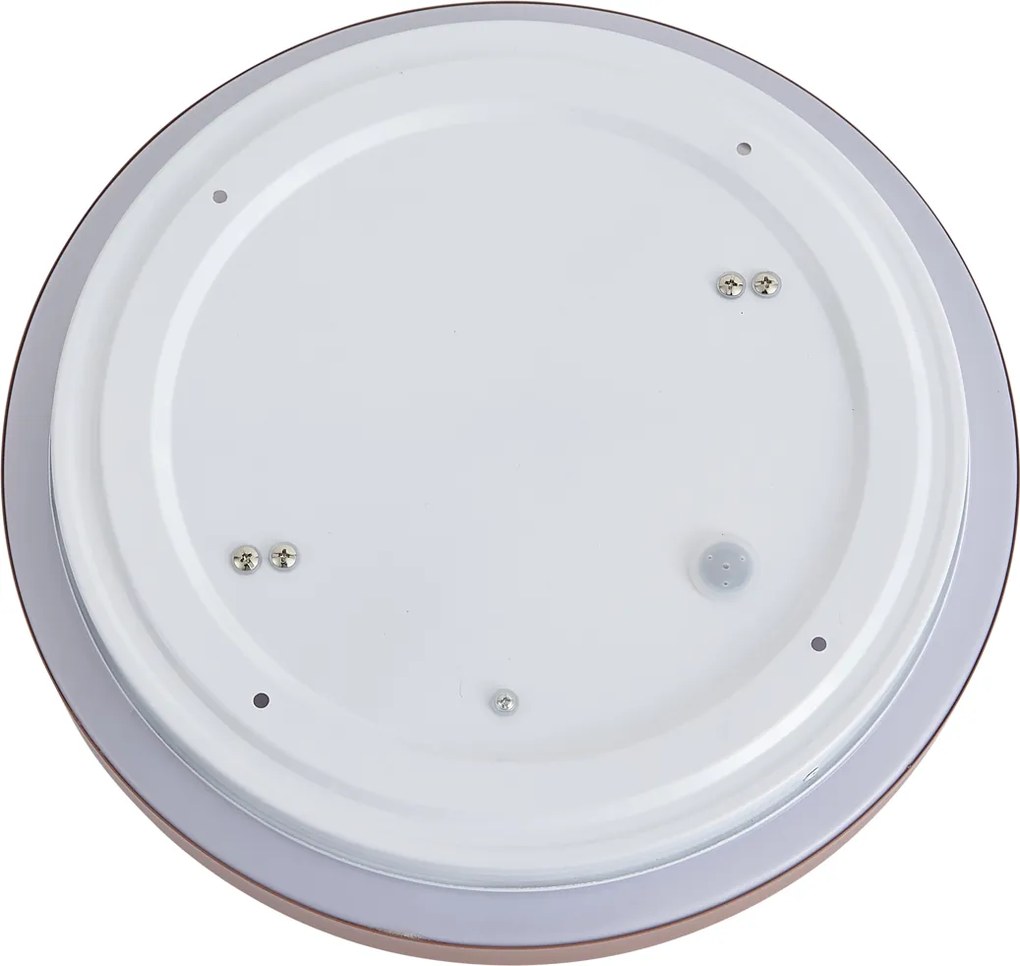 Nowoczesna lampa sufitowa Sienna z białym 34cm 2-punktowa IP44 - Walden