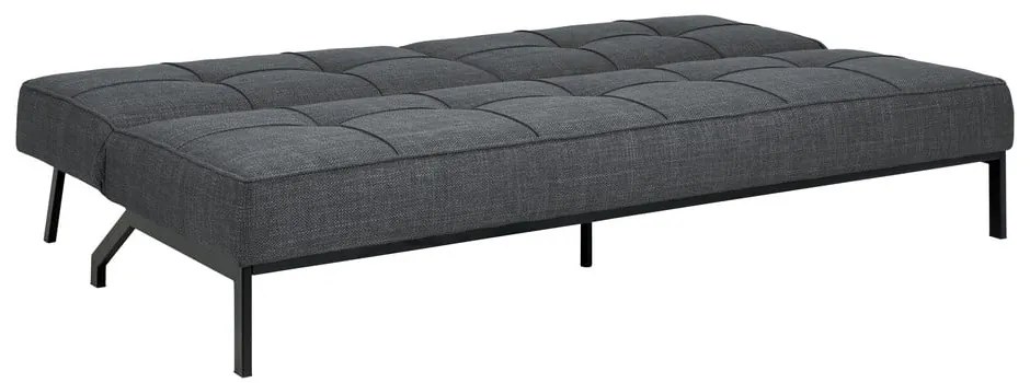 Ciemnoszara rozkładana sofa 198 cm Perugia – Actona
