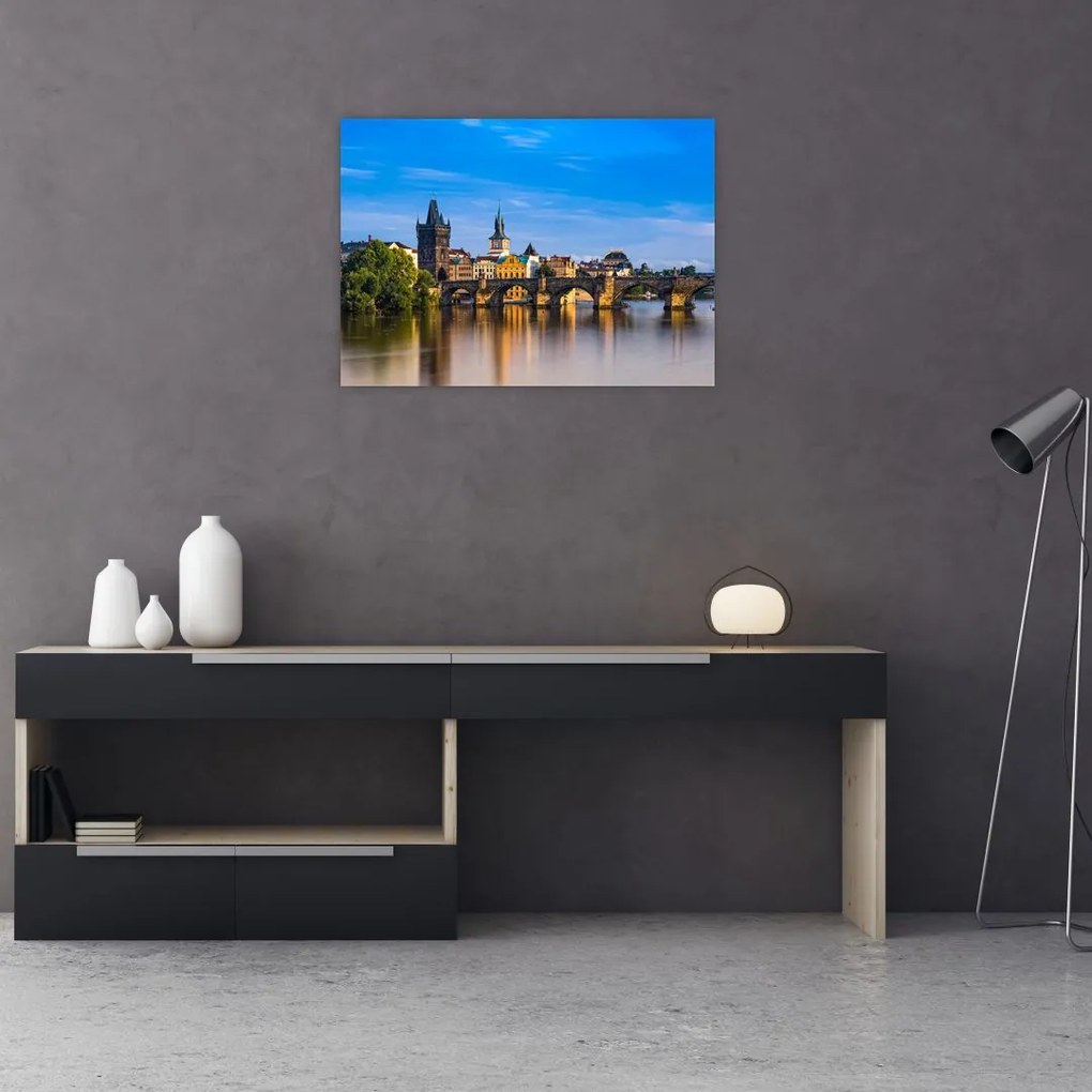Obraz Mostu Karola (70x50 cm)