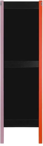 Lustro z drewnianą ramą stojące 49x166 cm Lun – noo.ma