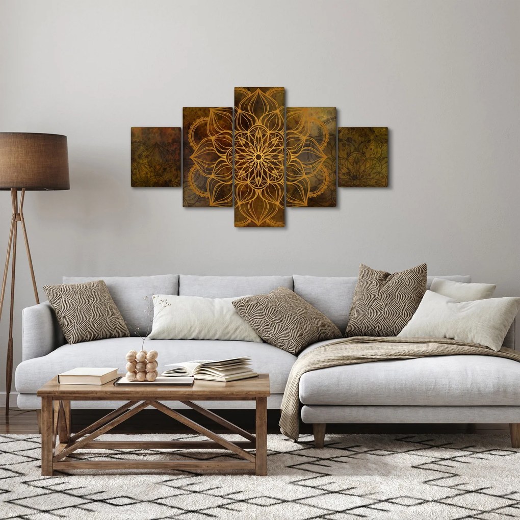 Obraz - Mandala radości (125x70 cm)