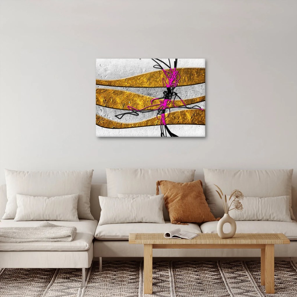Obraz abstrakcji (70x50 cm)