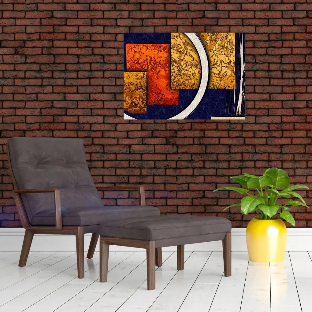 Obraz abstrakcji (70x50 cm)