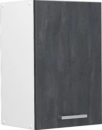 Szafka ścienna czarny beton 40x31x60 r-line