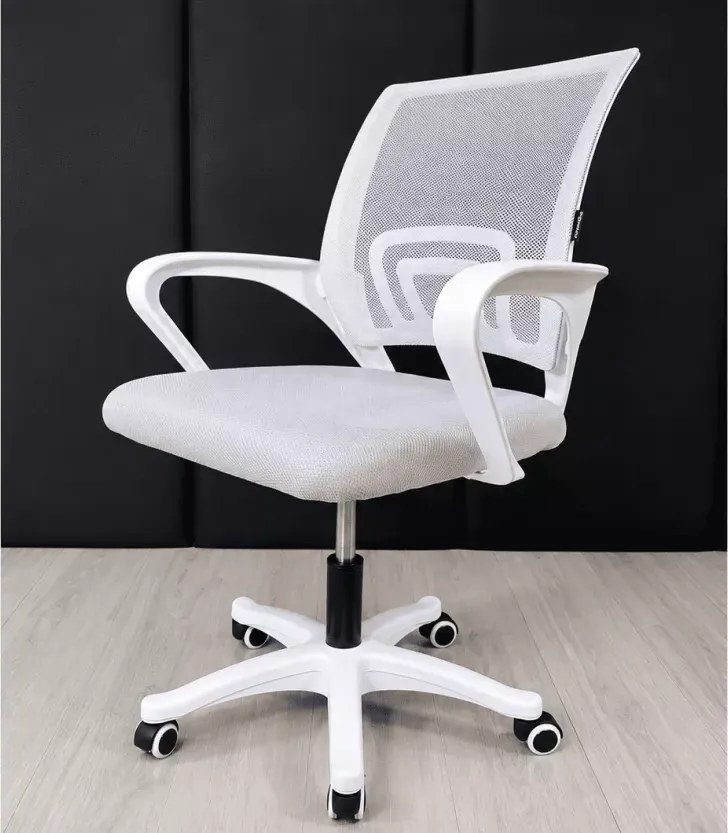 Ergonomiczne krzesło biurowe Irwin z regulacją wysokości i oddychającą siatką